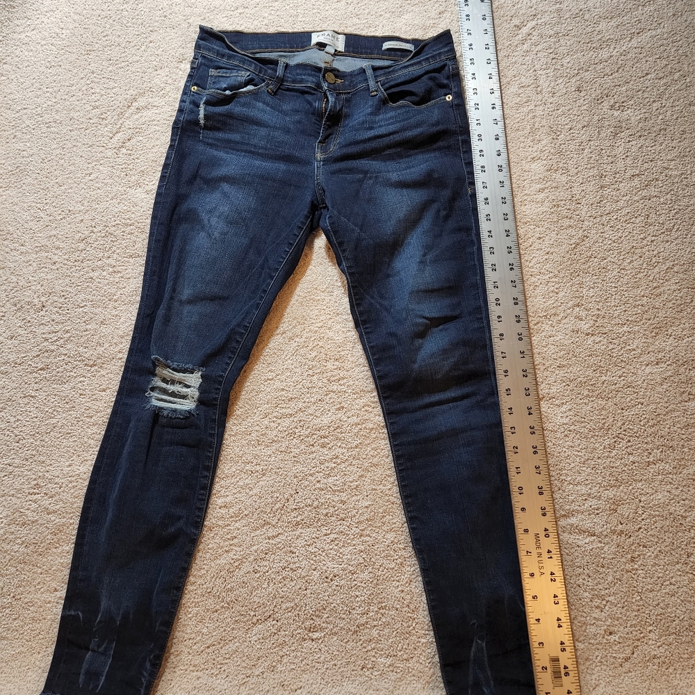 Frame denim Le Skinny de Jeanne Crop